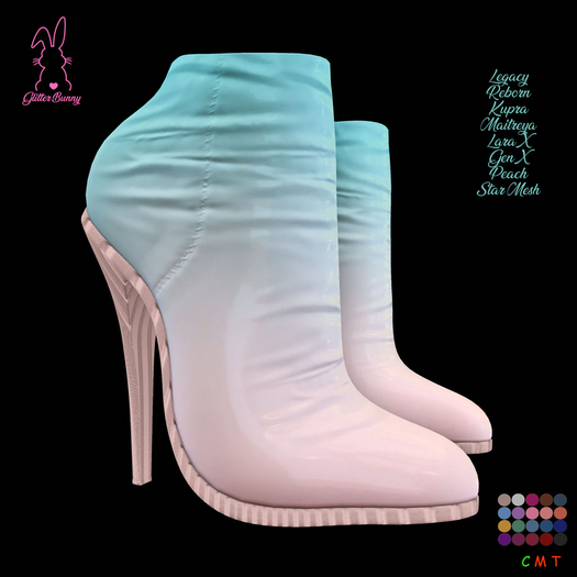 *Glitter Bunny* Samira Boots 