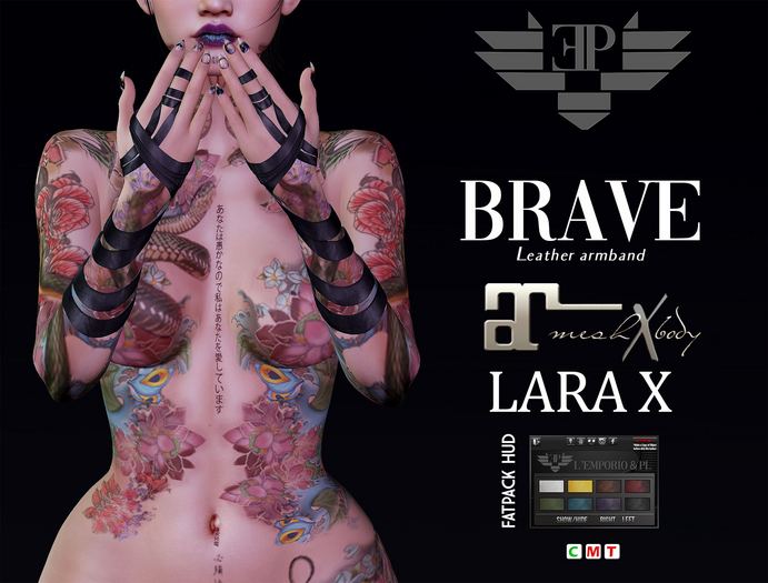 L'Emporio&PL::*Brave*::-Leather armband LARAX