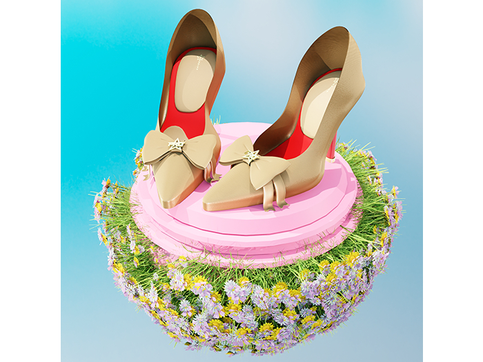 BROWN  "LUSH" Heels : PROFANITY