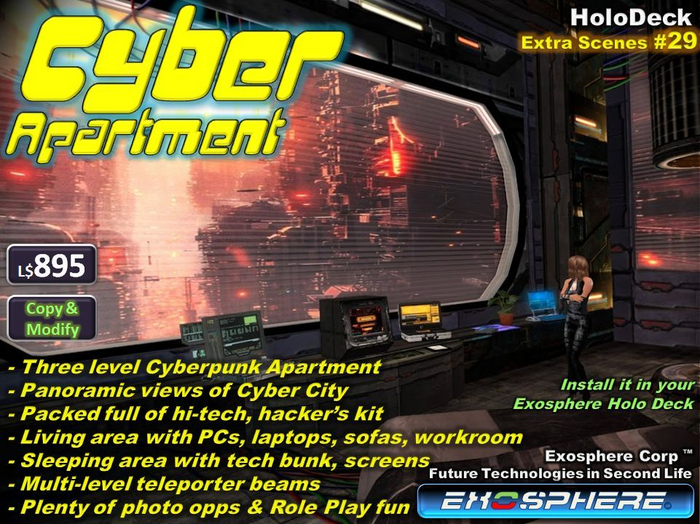 Holodeck Scenes 29 - Cyber Apartment
