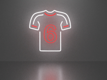 T-shirt neon sign Full Permission