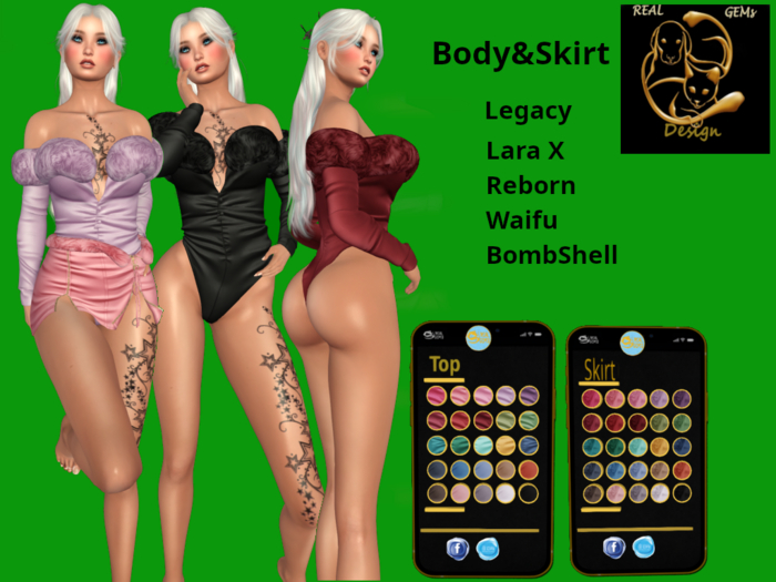 [RG] ScandalFat Pack Body&Skirt DEMO