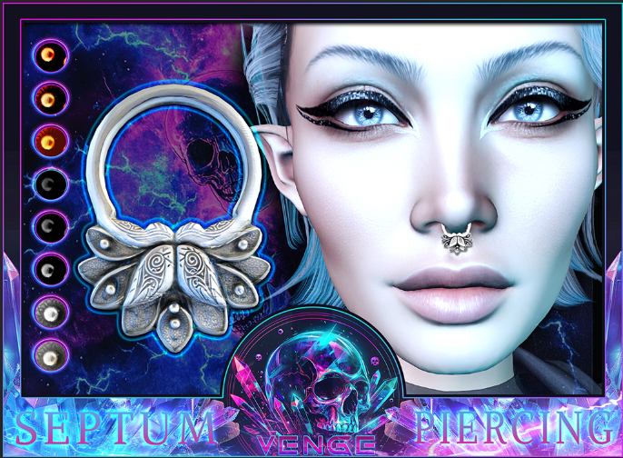 VENGE - ' Lotus'  Septum ring  