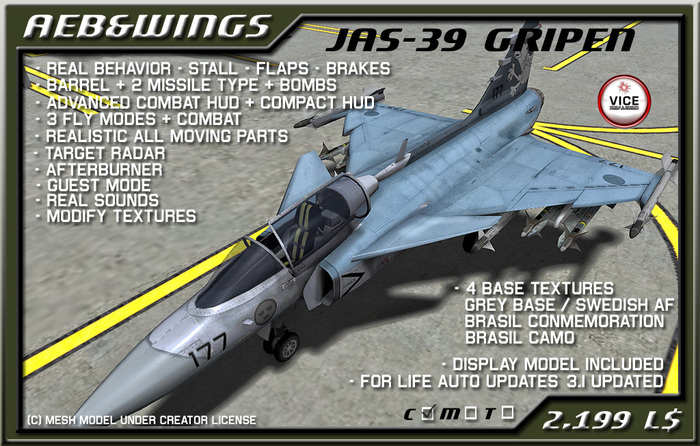 AEB&W JAS-39 Gripen 3.2