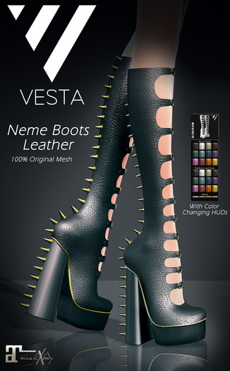 VESTA - Neme Boots - Leather