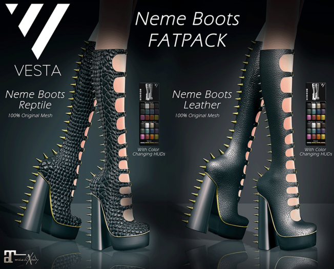 VESTA - Neme Boots - FATPACK