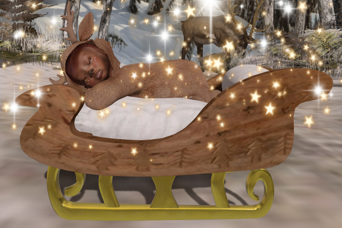 Sleigh Baby Pose Set