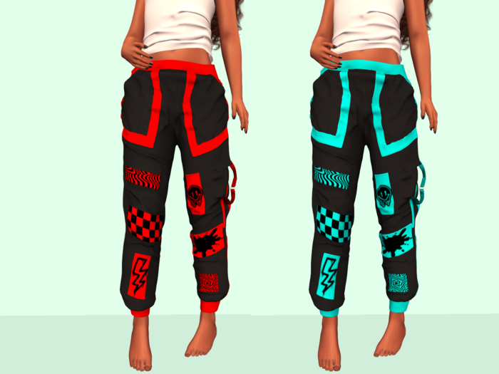 *SS* Rebirth Neon Red/Blue