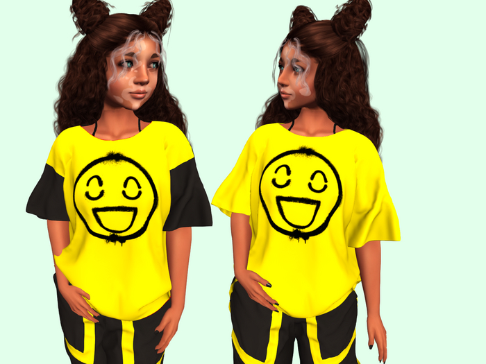 *SS* Rebirth Neon Shirts Yellow