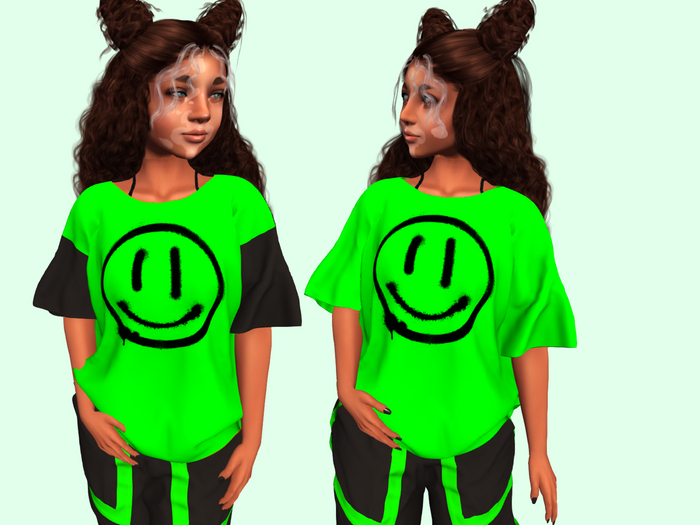 *SS* Rebirth Neon Shirts Green