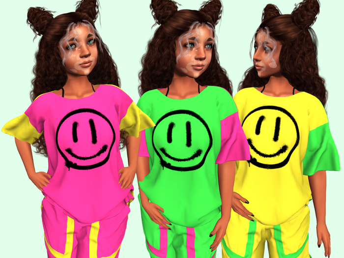 *SS* Rebirth Neon Shirts Duos