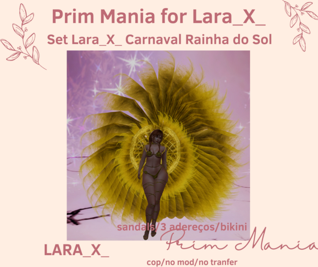 !CP! Set Lara_X_ Carnaval Rainha do Sol