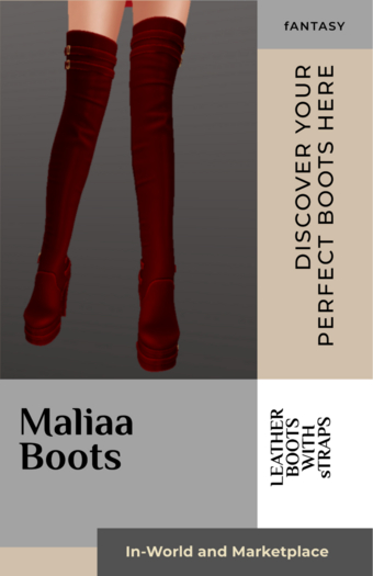 [FR] Maliaa Boots - Red 