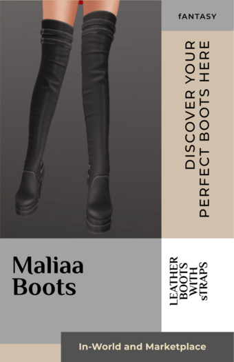 [FR] Maliaa Boots - Black 