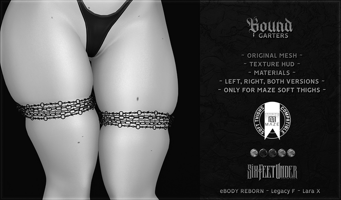 DEMO SFU - Bound Garters