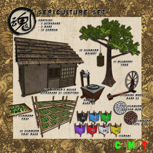 [Soul Mates] Sericulture Copy/Mod Fatpack