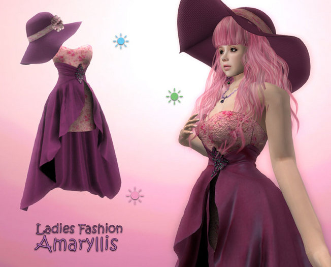 Ladies Fashion Amaryllis