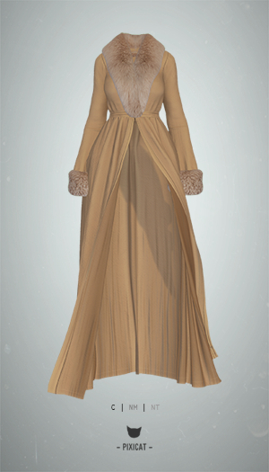 -Pixicat- Alse Robe (Tan)