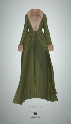 -Pixicat- Alse Robe (Green)