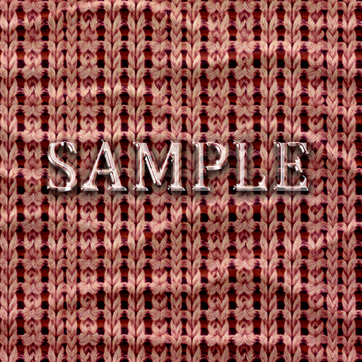 Zoy Texture [ Rustic Knit Raffia Wave Seamless 01 ] D