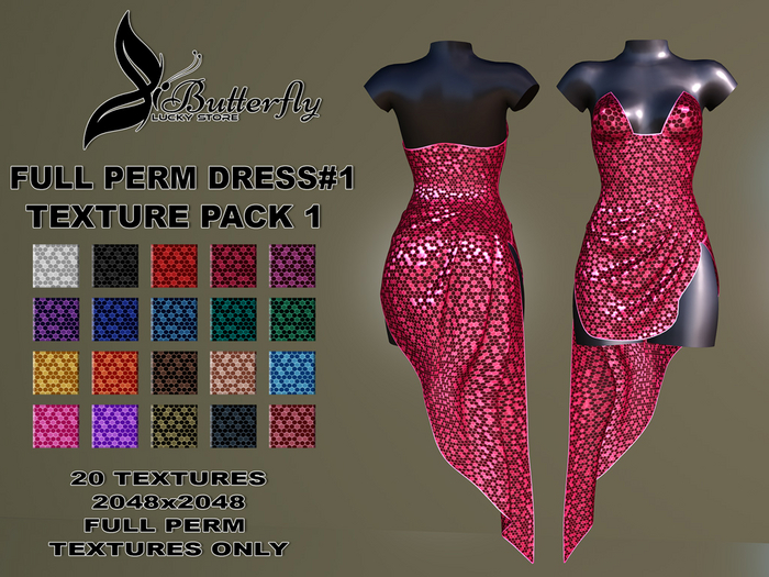 ^LB^ FULL PERM DRESS#1 Textures Pack 1 2048