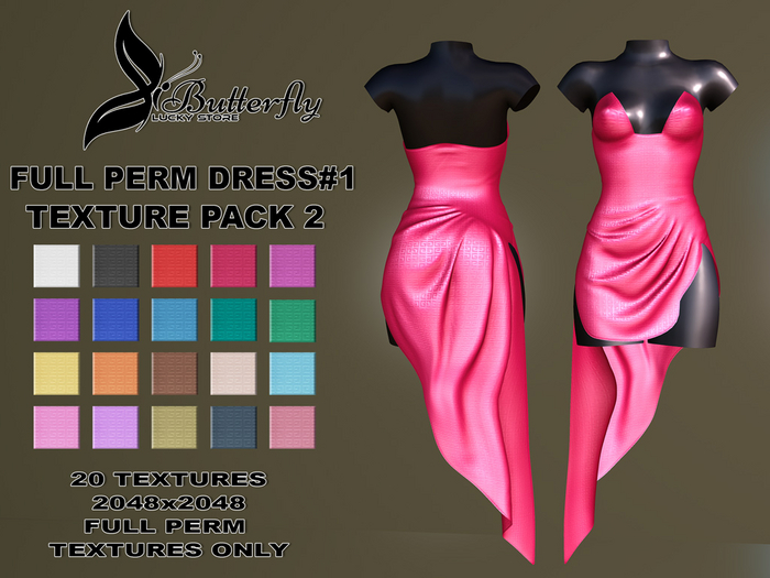 ^LB^ FULL PERM DRESS#1 Textures Pack 2 2048