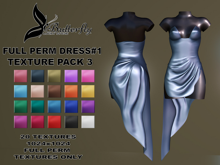 ^LB^ FULL PERM DRESS#1 Textures Pack 3 1024