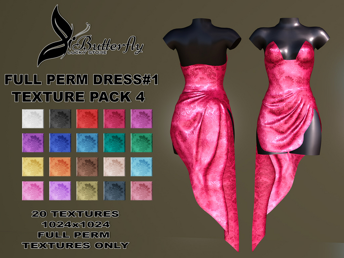 ^LB^ FULL PERM DRESS#1 Textures Pack 4 1024