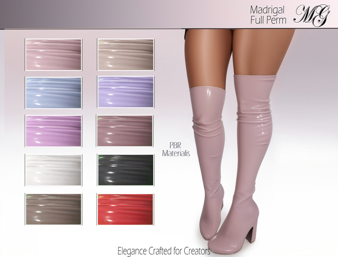 Madrigal:_ChromaFlex Boots - High-Quality PBR Materials #43