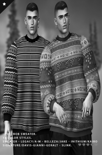 ::PCF:: Bob Sweater Fatpack DEMO (Wear me & Touch me)