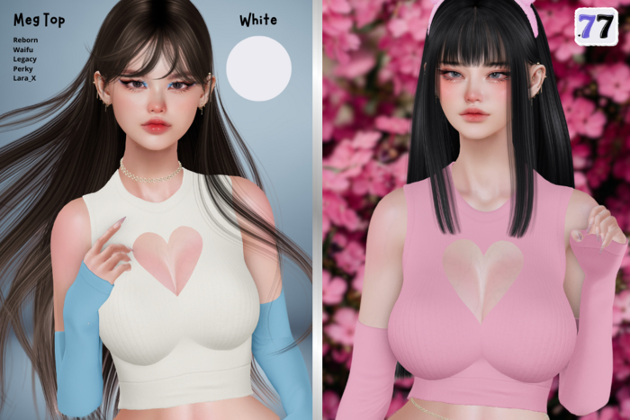 77Store - Meg Top - White