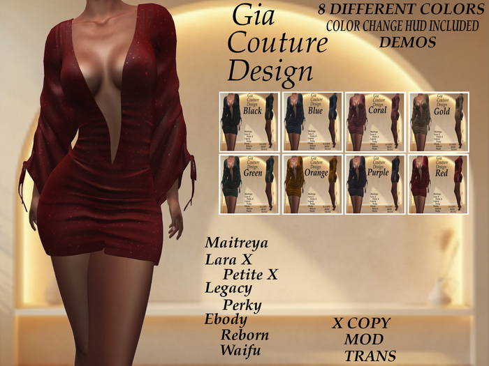 "GCD" Aneeka Dress DEMOS