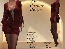 "GCD" Aneeka Dress Red