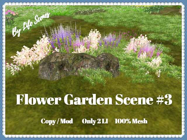 (LS) Flower Garden Scene #3