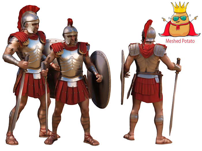 Meshed Potato - Warrior Full Perm