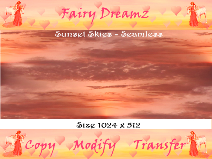 Sunset Skies Texture