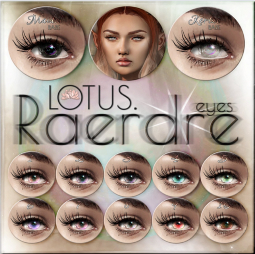 LOTUS. Raerdre Eyes - 9 BOX