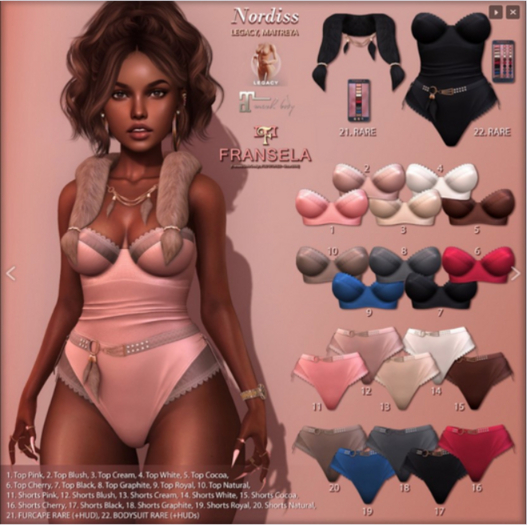 10. RANSELA: "Nordiss" Top [MAITREYA] Natural