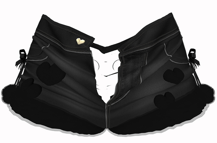 *CK* Kitten joy shorts BLACK