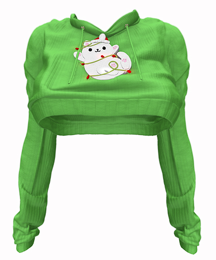 *CK* Kitten joy sweater GREEN