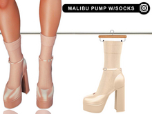 Addams - Malibu Pump with Socks #02