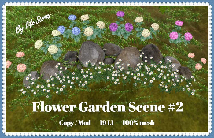 (LS) Flower Garden Scene #2