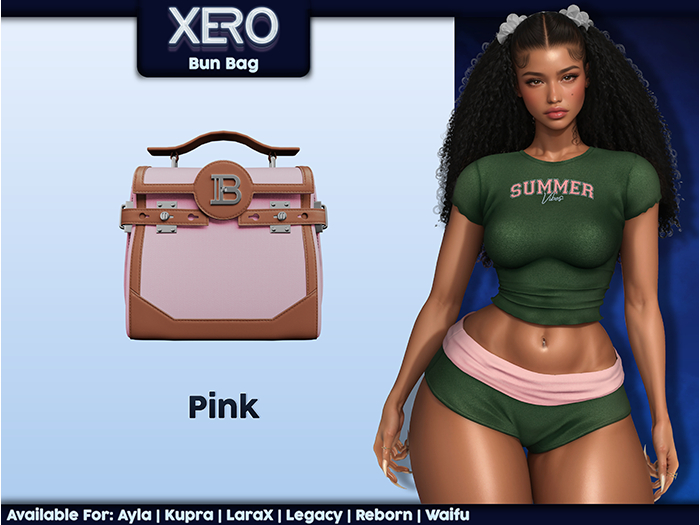[Deluge x XERO] Bun Bag (Pink)