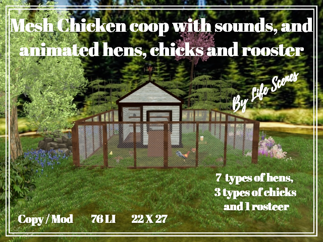 (LS) Chicken Coop with sounds