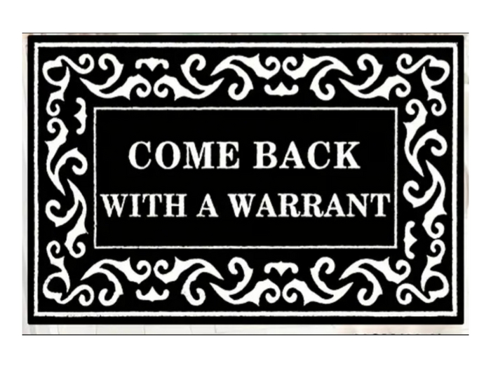 "Warrant" rug