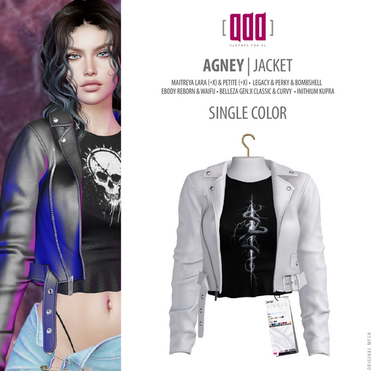 [ADD] Agney Jacket - White