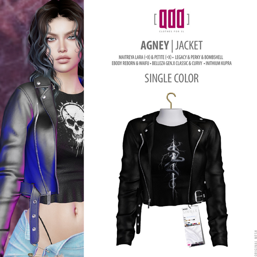 [ADD] Agney Jacket - Black