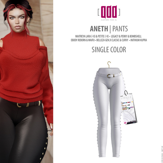 [ADD] Aneth Pants - White