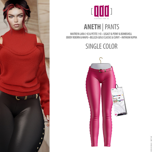 [ADD] Aneth Pants - Pink