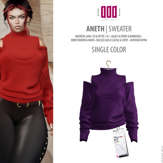 [ADD] Aneth Sweater - Violet